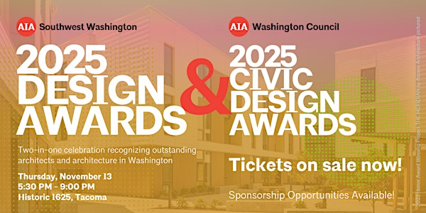 Design and Civic Design Awards 2025 | Historic 1625 Tacoma Place