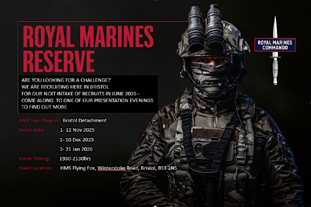 Are you up for the ultimate Reservist Challenge here in Bristol? | HMS Flying Fox, Royal Navy Reserve Training Centre