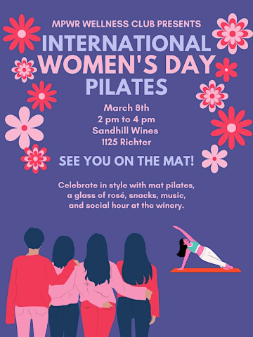 MPWR Wellness Club: Int'l Women's Day | Sandhill Wines
