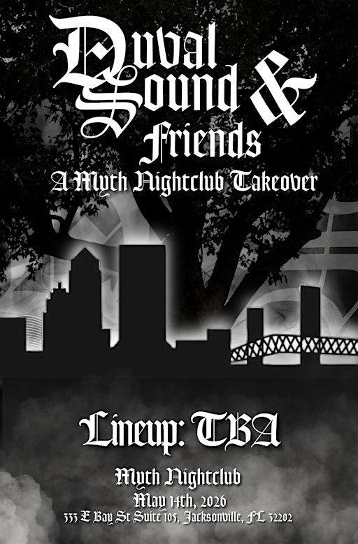 Electronic Thursdays Presents: Duval Sound & Friends | 05.14.26 | Myth Nightclub | Element Bistro & Craft Bar