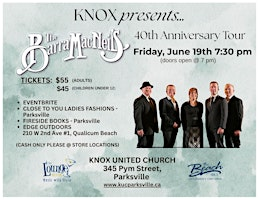 Celtic Performing Arts & Knox present...The Barra MacNeils 40th Anniversary | Knox United Church