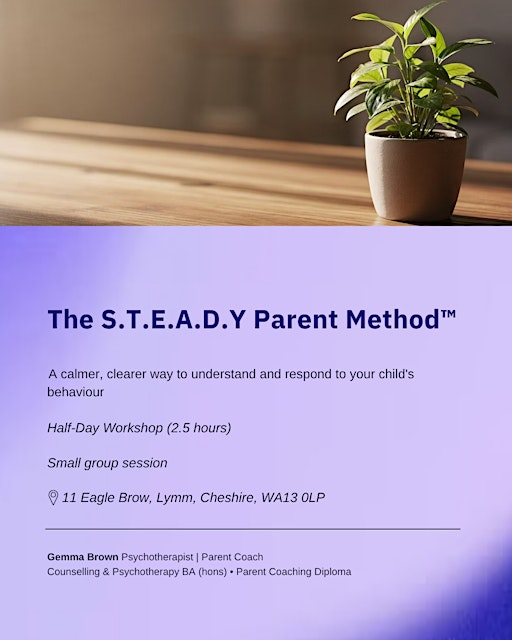 The S.T.E.A.D.Y. Parent Method™ Workshop | The Healing Space