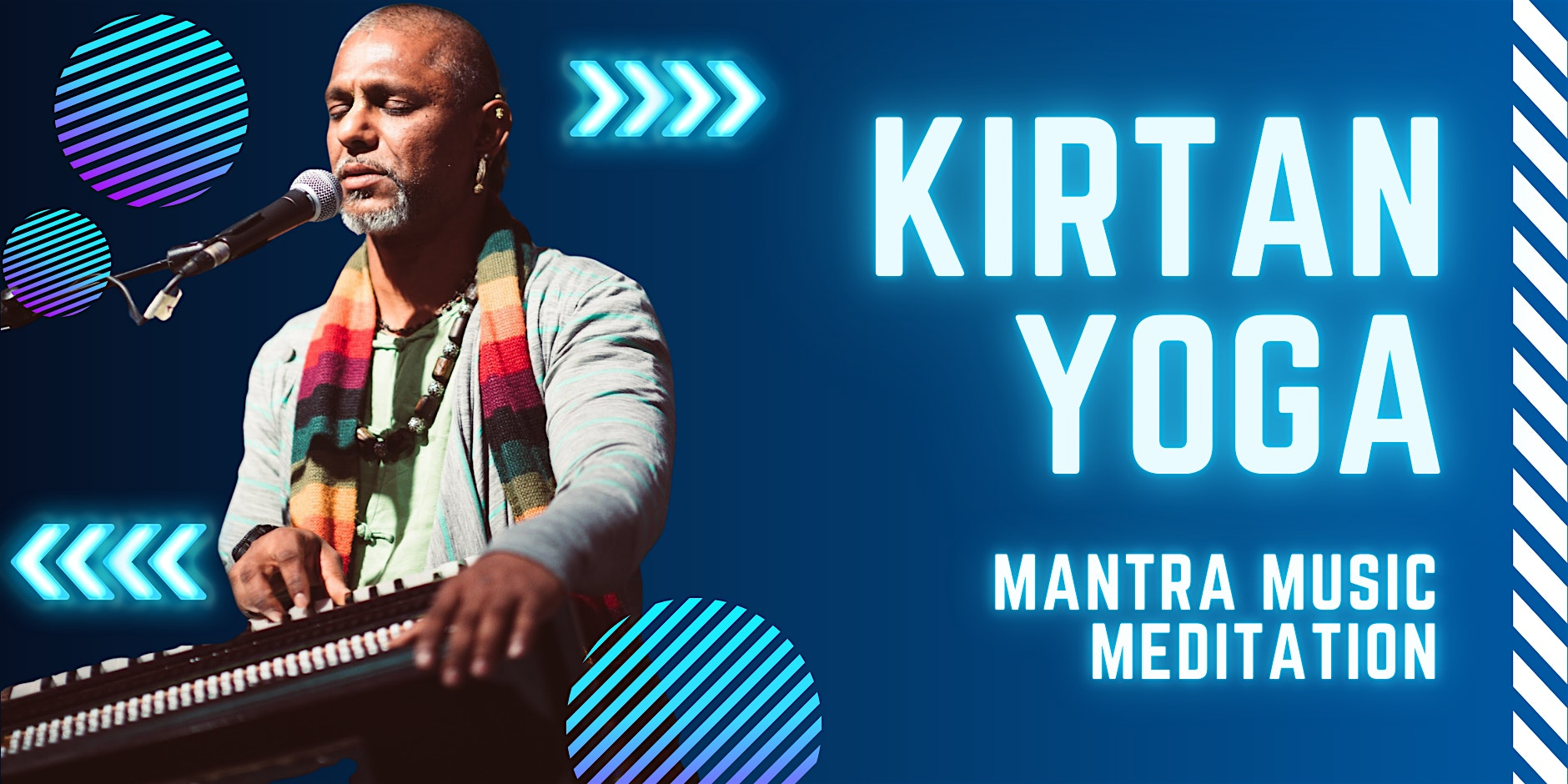 An Evening of Mantra Music Immersion (Kirtan) with Madhava Das | Curtner Elementary School