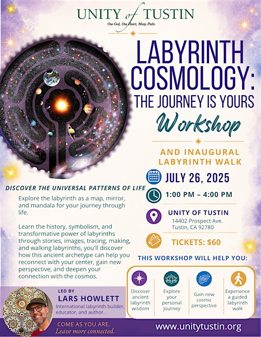 Labyrinth Cosmology: The Journey is Yours | Unity of Tustin