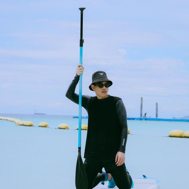 พายซัพโต้คลื่น ทะเลเกาะล้าน