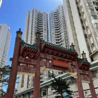 打卡香港仔廣場中式庭園
