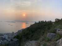 見到雲層慢慢變色｜西高山