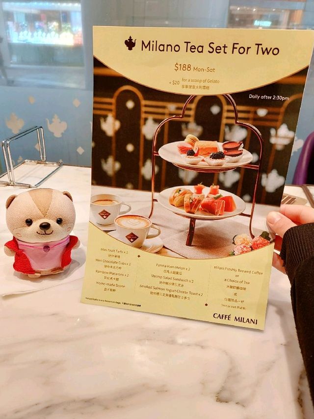 荃灣 | Caffe Milani | 新推出下午茶Tea Set