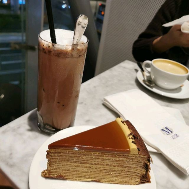 Uniquely tasty crepe cakes @Fancy Lady M 