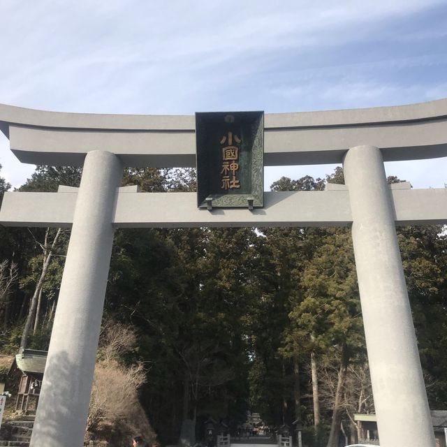 ขอพรที่ Okuni shrine ⛩ 