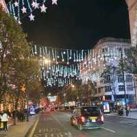 Christmas Decor In Oxford Street & Selfridges