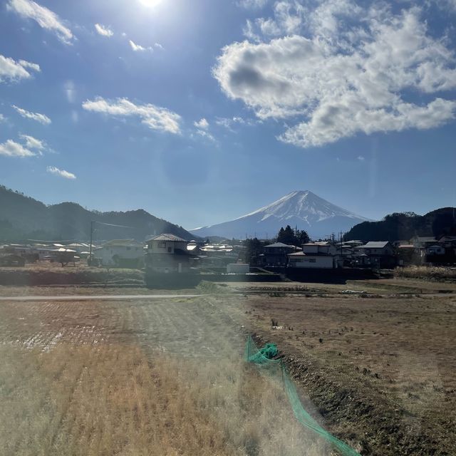 富士山交通攻略🥰富士山特急列車🗻