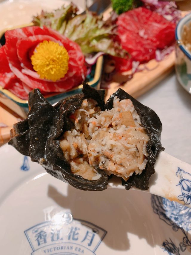 銅鑼灣香江花月｜以花入饌華麗高質火鍋🌺🥢