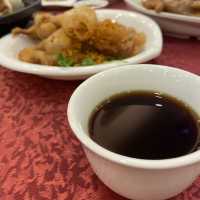 黃大仙飲茶食點心🫖 柚子蛋散❤️