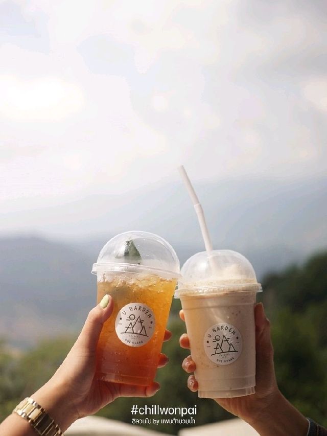 #ใจเซไปภูเขา U-GARDEN คาเฟ่โอบขุนเขาวิวหลักล้าน