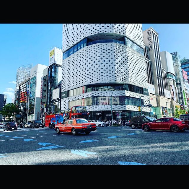 初めての、東京銀座SIX❗️オシャレな街