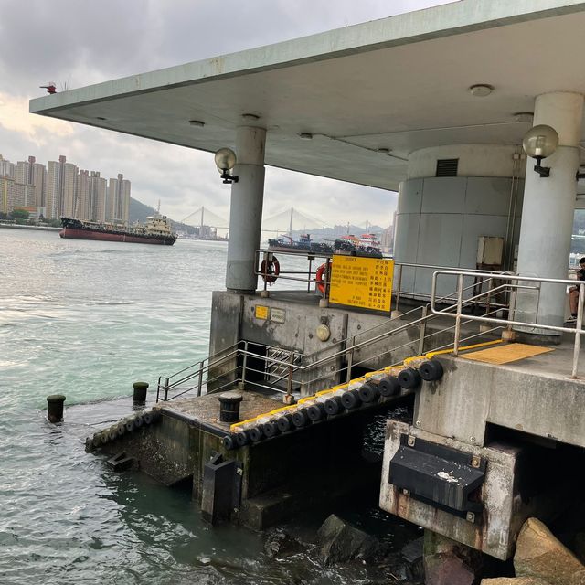 欣賞無敵海景-荃灣渡輪碼頭