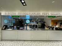 Famous burgers and fries
