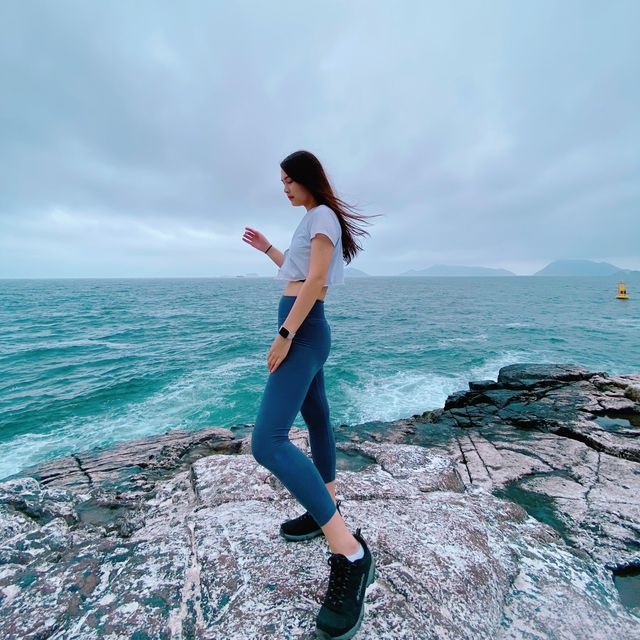 陰天最岩就係去行山