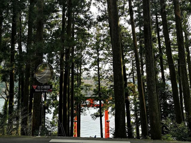 Beautiful Shrine in Hakone 