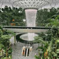 Jewel Changi Airport - น้ำพุในร่มใจกลางสนามบิน