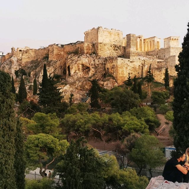 Acropolis tip for sunset and best view