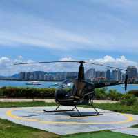 Helicopter time! Fly in Sanya! 🥰
