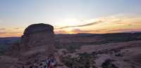 Famous Delicate Arch in Arches National Park