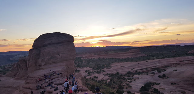 Famous Delicate Arch in Arches National Park