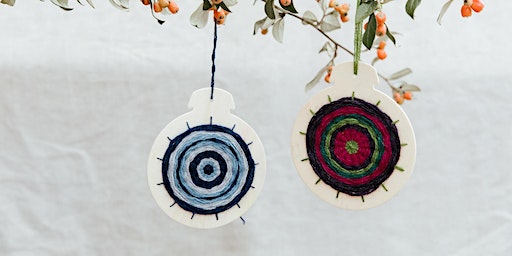 Christmas Woven Bauble Workshop | Sunny Bank Mills Farsley