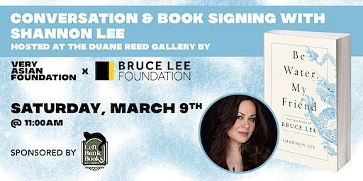 Conversation & Book Signing with Shannon Lee | Duane Reed Gallery