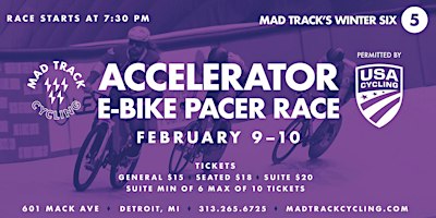 Accelerator E-Bike Pacer Race Day 2 | Lexus Velodrome