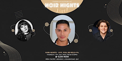 Noir Nights, Live! Rise Up Special! | Club Noir Australia