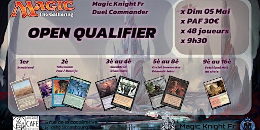 Open qualifier - Magic Knight Fr | 5 Rue de la Coopérative, Strasbourg, France