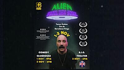 Tamer Kattan: Alien From New York • Stand Up Comedy • BCN Fringe • EN | The Comedy Clubhouse