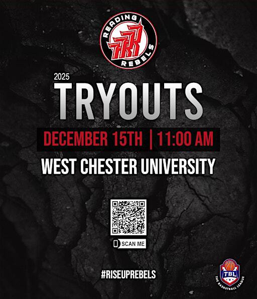 Reading Rebels Tryouts | 2025 Season | Student Recreation Center