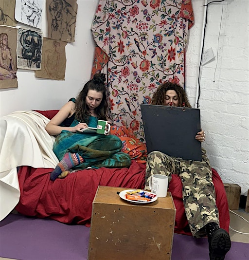Life Drawing Sunday brunch club monthly from 27th April 11.30am -1.30pm | Crown Point Studio