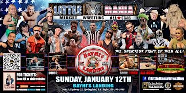 Springfield, LA - Little Mania Midget Wrestling @Bayhi's Landing | Bayhi's Landing