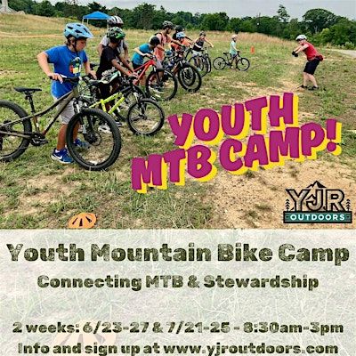 Youth Mountain Bike Camp - Week of June 23, 2025 (M-F, 5 days) | Rittenhouse Town