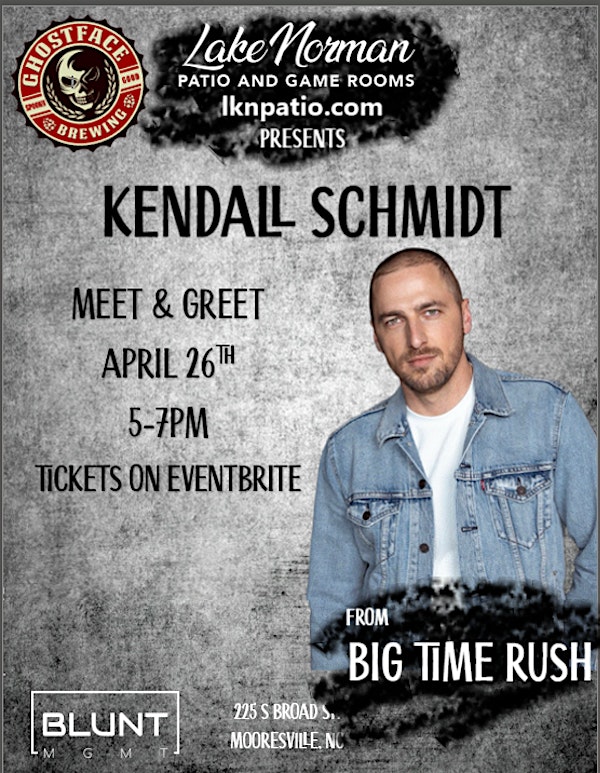 Kendall Schmidt Meet & Greet | Beer Lab by Ghostface Brewing