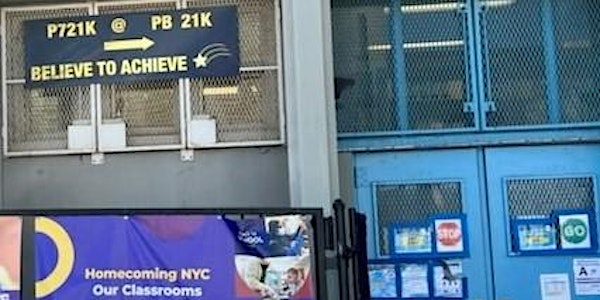 P721K   Elementary School  Tours for SY 25-26   K-2 | 360 36th St