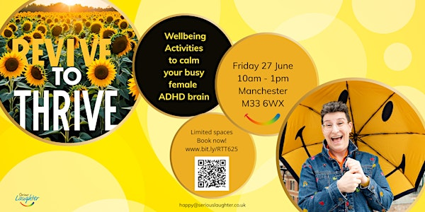 Revive to Thrive for Women with ADHD - Manchester | M33 6WX