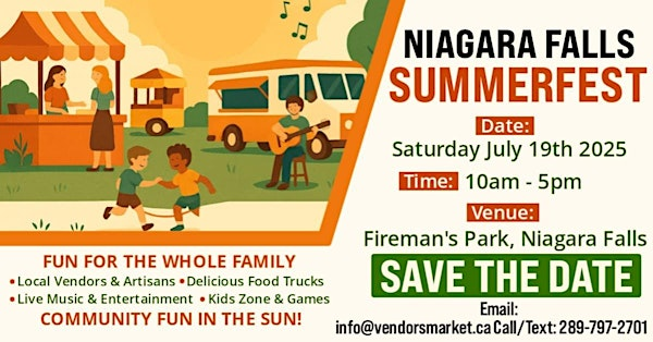 Niagara Falls Summerfest 2025 | Firemen's Park