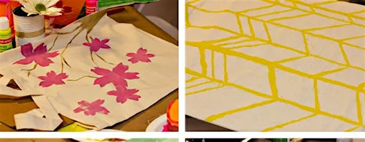 Handstamp & Sew Your Own Tote Bag | Pretty Neat Gallery