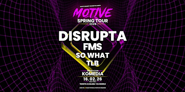 Brighton 16+ Rave | Komedia Brighton