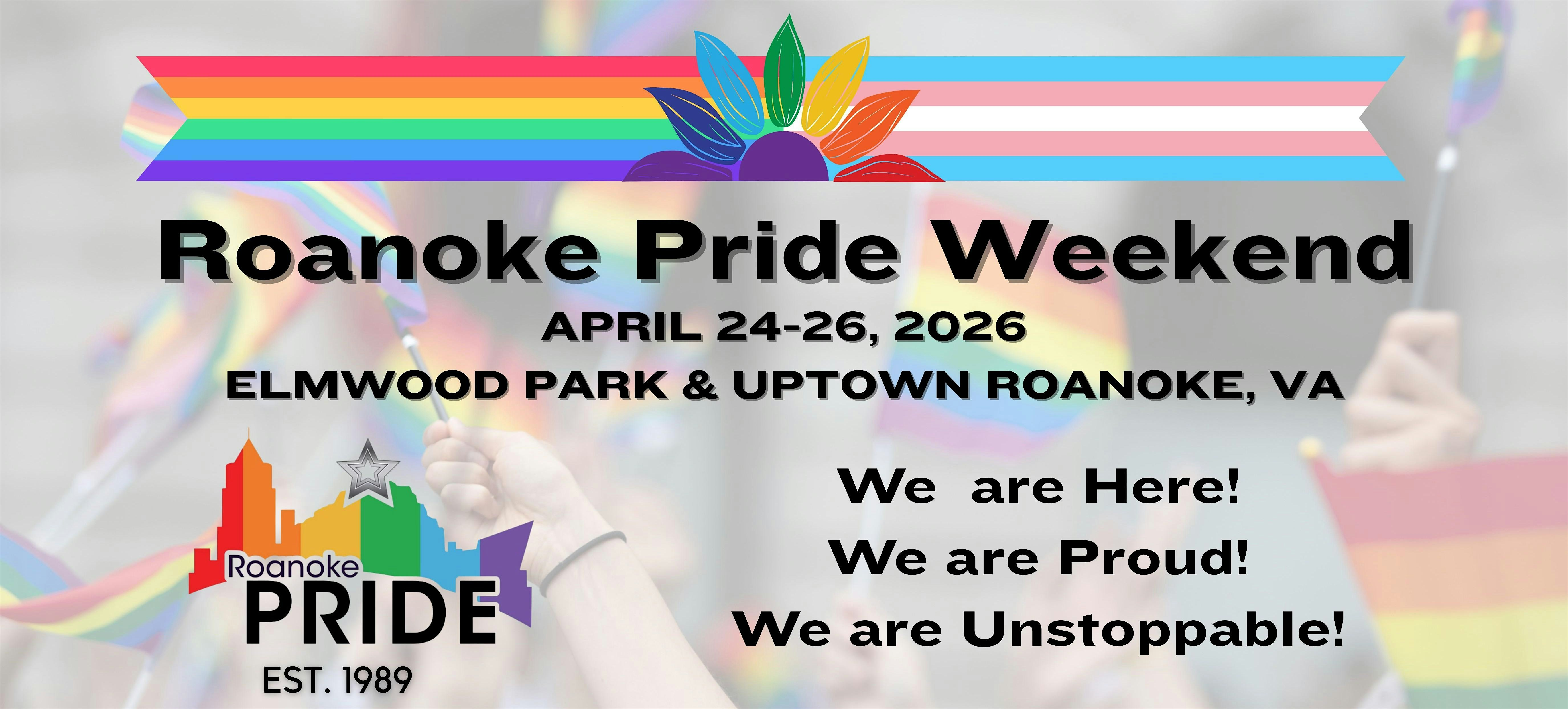 Roanoke Pride in the Park: The 34th Festival | Elmwood Park