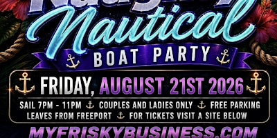Naughty Nautical Boat Party | Freeport N.Y.