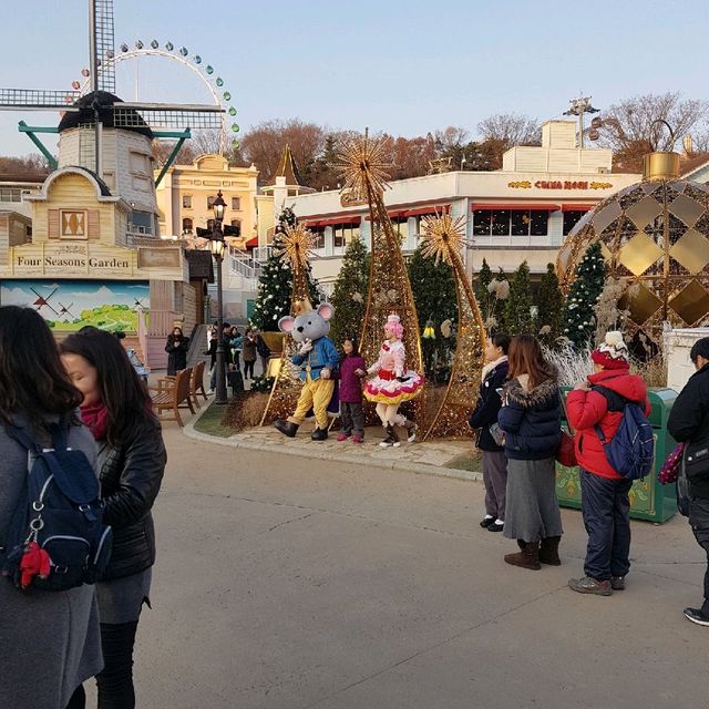 The wonderful everland theme park in Seoul