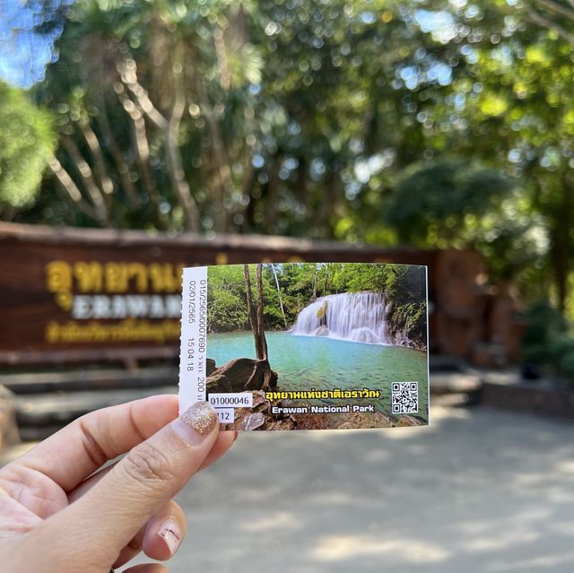 น้ำตกเอราวัณ สวรรค์เมืองกาญ 