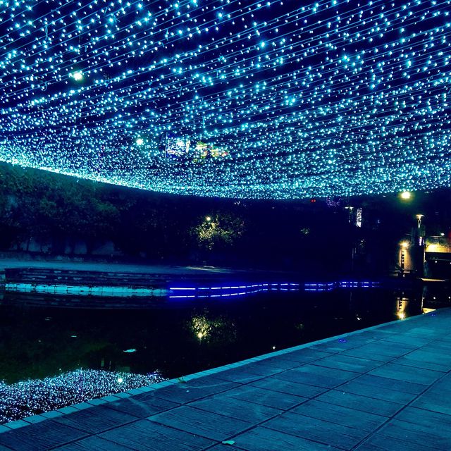 新莊幸福站🔮2022新北鯨彩中港光雕展🤩越夜越美麗✨